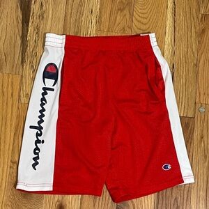 AUTHENTIC Champion Stretch Red Shorts (Measurements In Description)